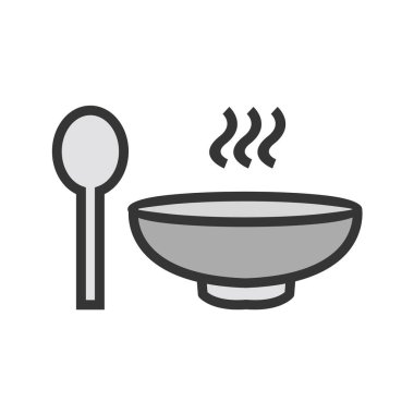  Gıda ve içecek Web ikonu vektör illüstrasyonu