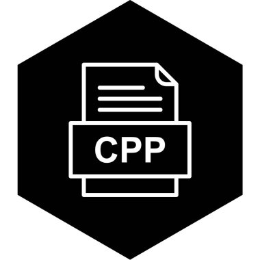 dosya biçimi simgesi, vektör illüstrasyonu