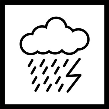 hava simgesi vektör illüstrasyonu