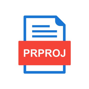 dosya biçimi simgesi, vektör illüstrasyonu