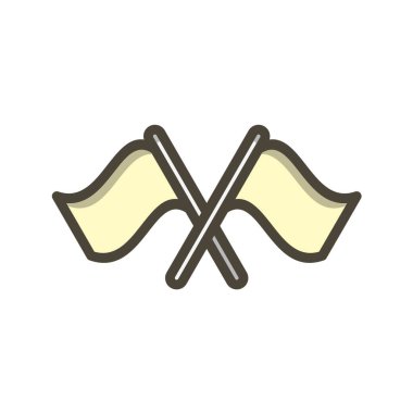 Arka planda spor simgesi izole edildi