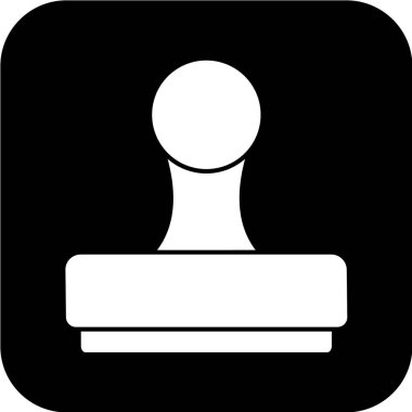 Bir tuvalet kağıdı simgesinin vektör çizimi