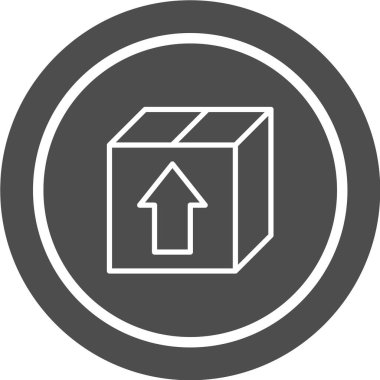 Basit simgenin vektör illüstrasyonu