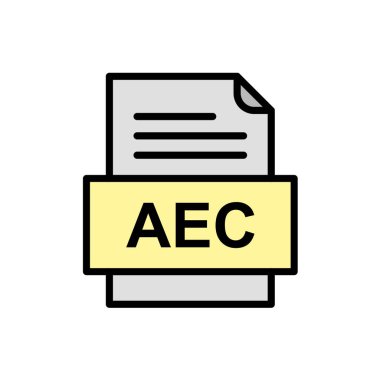 tipik dosya biçimi vektör illüstrasyonu 