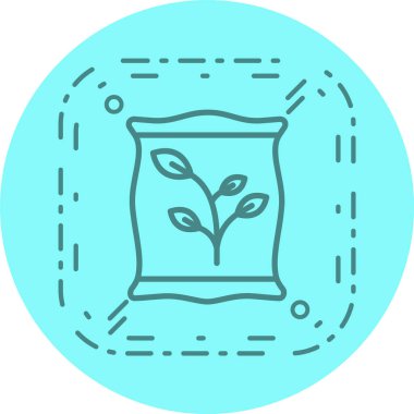  Moda Biçiminde Gübre Simgesi İzole Arkaplan