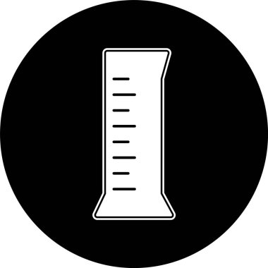 Moda Biçimli Silindir Simgesi İzole Arkaplan      