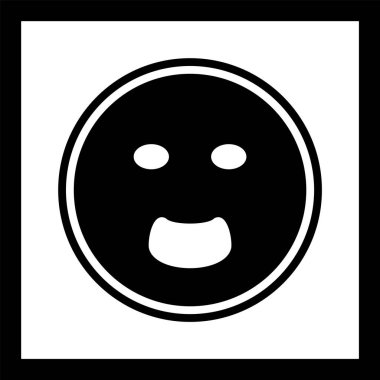 Moda Tarzı İzole Arkaplanda Emoji Simgesi Bağırılıyor          