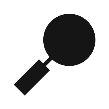 Büyütme cam simgesi vektör illüstrasyonu