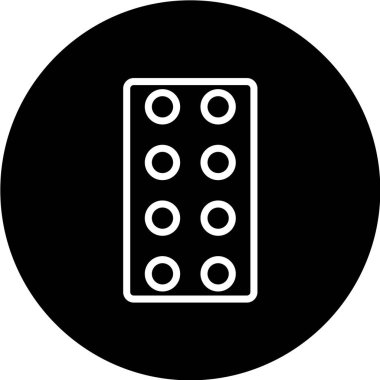 Modern b 'nin vektör illüstrasyonu tıbbi simgeden yoksun