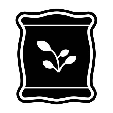  Moda Biçiminde Gübre Simgesi İzole Arkaplan