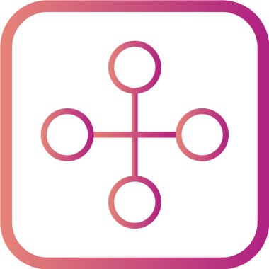 seo modern simgesinin vektör illüstrasyonu