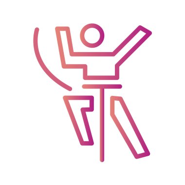 insan figürü çizgi simgesi