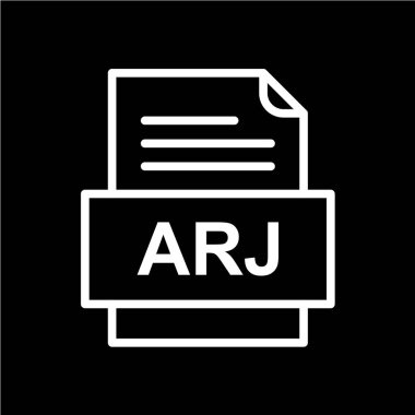 dosya biçimi simgesi, vektör illüstrasyonu