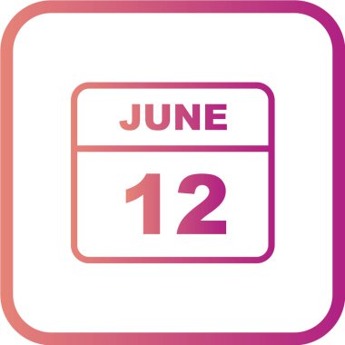 Takvim simgesi tasarımı, vektör illüstrasyonu