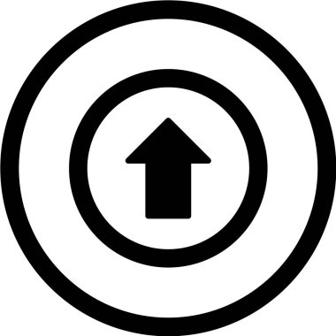 Yol simgesi, vektör illüstrasyonu