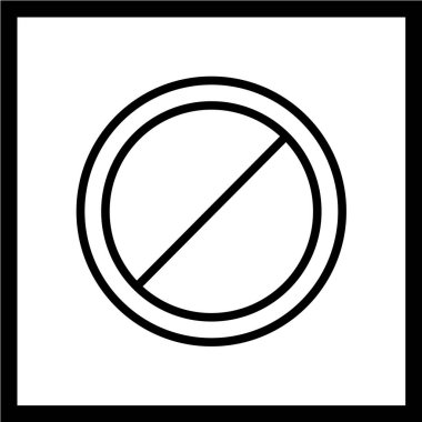 İçki yasağı simgesi, vektör illüstrasyonu