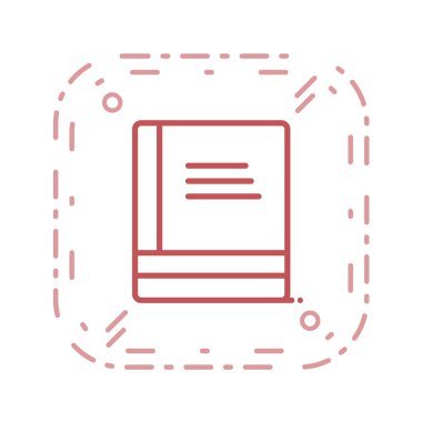 Modern eğitim ikonunun vektör illüstrasyonu