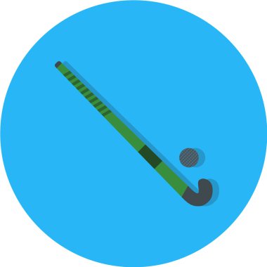 Bir hokey simgesinin vektör illüstrasyonu