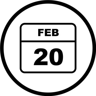 Tarih için takvimi olan illüstrasyon