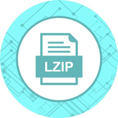 dosya biçimi simgesi, vektör illüstrasyonu