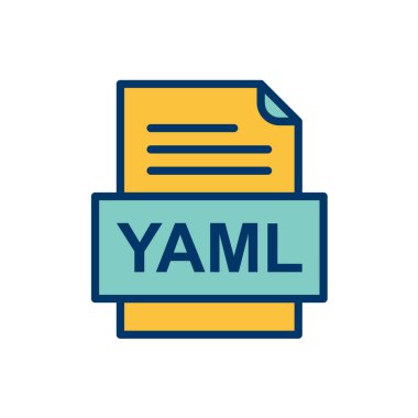 tipik dosya biçimi vektör illüstrasyonu 