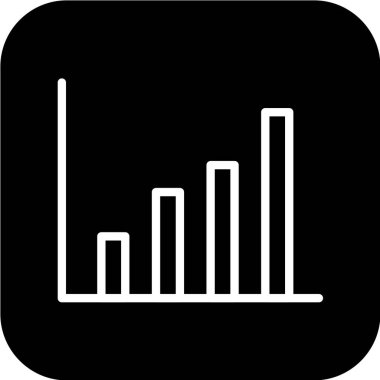 grafik çizelgesi vektör simgesi