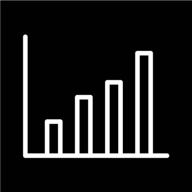 grafik ikonu vektör illüstrasyonu