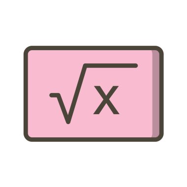 Bir b eksikliği simgesinin vektör çizimi