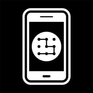 Model Mobil Uygulama Simgesi Moda Biçimli İzole Arkaplan