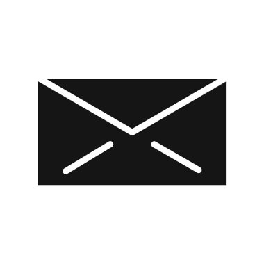 Zarf simgesi. vektör illüstrasyonu