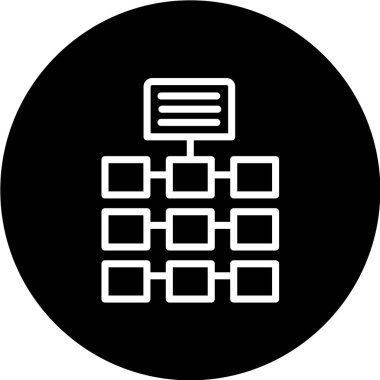 seo modern simgesinin vektör illüstrasyonu