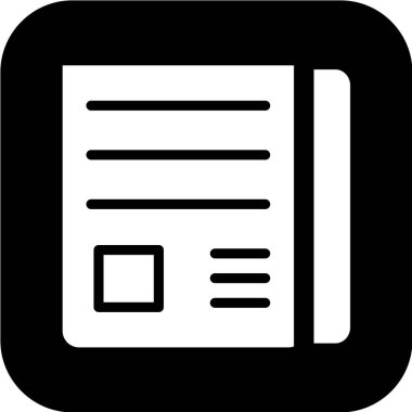 kitap düz vektör simgesi