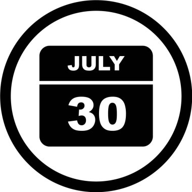 Takvim simgesi tasarımı, vektör illüstrasyonu