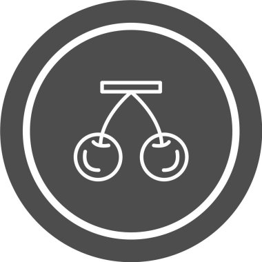 Gıda Web ikonu vektör illüstrasyonu 