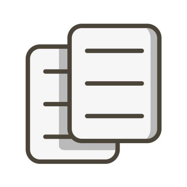 Multimedya düz simgesi beyaz arkaplanda izole edildi