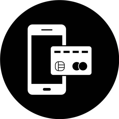 cep telefonu simgesi. vektör illüstrasyonu