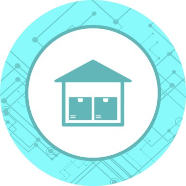 Depolama Birimi Simgesi Moda Biçiminde İzole Arkaplan