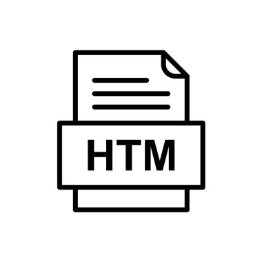 dosya biçimi simgesi, vektör illüstrasyonu