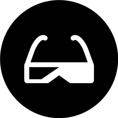 Bıyıklı bir hipsterın vektör çizimi