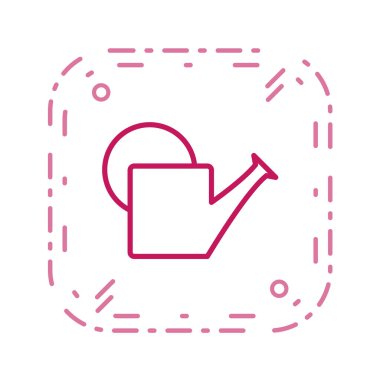 sulandırma web simgesi vektör illüstrasyonu 