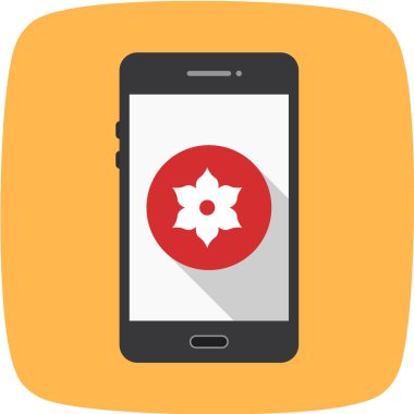 Mobil Uygulamalar konsept vektör çizimi beyaz arkaplan üzerinde 