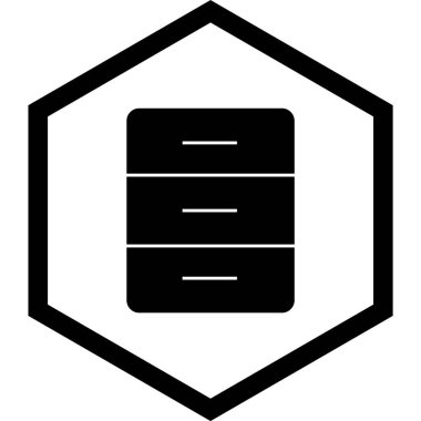  Moda Biçiminde Arşiv Simgesi İzole Arkaplanı 