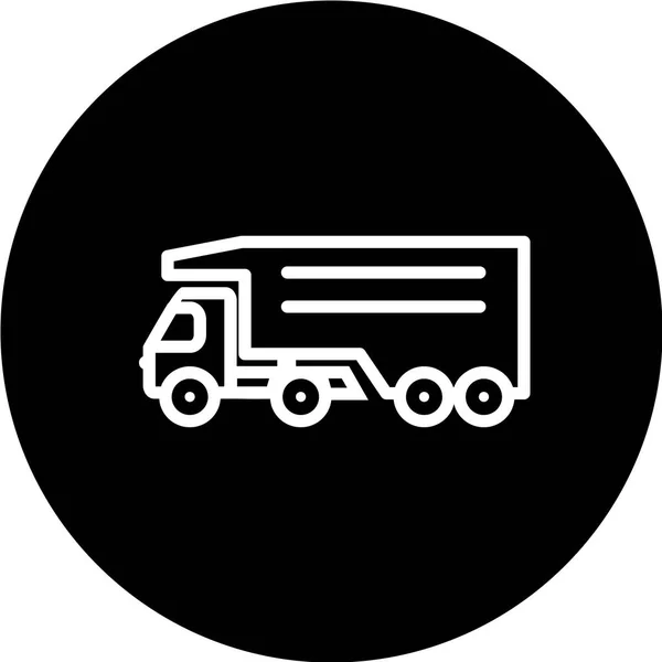 Transport Icon Vektor Illustration — Stockvektor