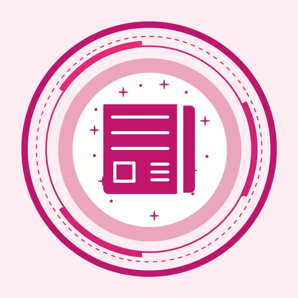 Modern b 'nin vektör illüstrasyonunda belgenin eksik simgesi