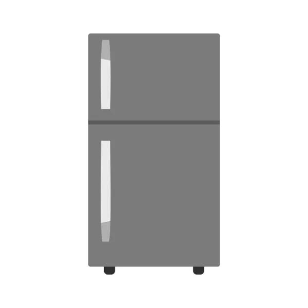 Icono Del Refrigerador Estilo Moda Fondo Aislado — Vector de stock