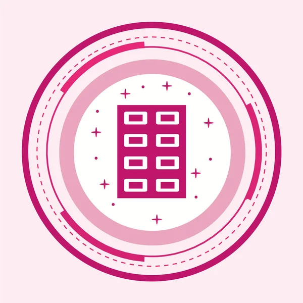 Gıda Web ikonu vektör illüstrasyonu 