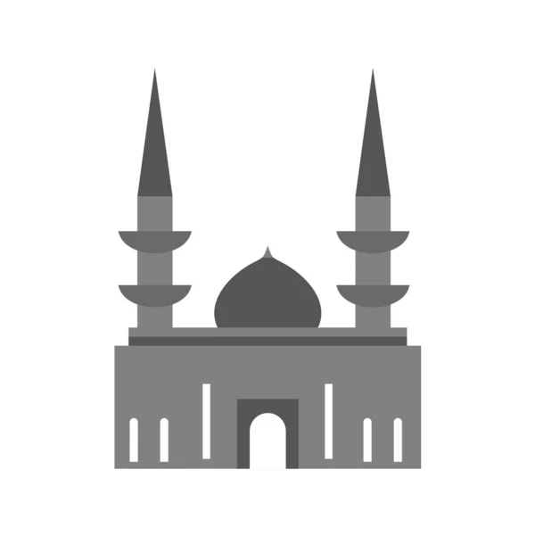 Ramadan Concept Icon Vector Illustration — Stock Vector