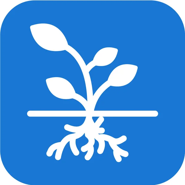 Ilustracja Wektora Projektu Ikony Ogrodnictwa — Wektor stockowy