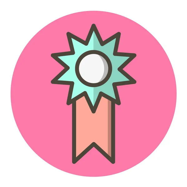 Medal Icon Vector Illustration — Stock Vector