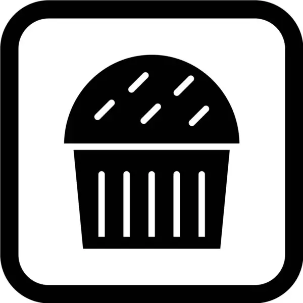 Alimento Icono Web Vector Ilustración — Archivo Imágenes Vectoriales